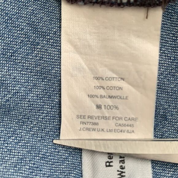 J.Crew Cotton Off Shoulder Elastic Waist Midi Summer Dress Size 2 - Picture 9 of 10